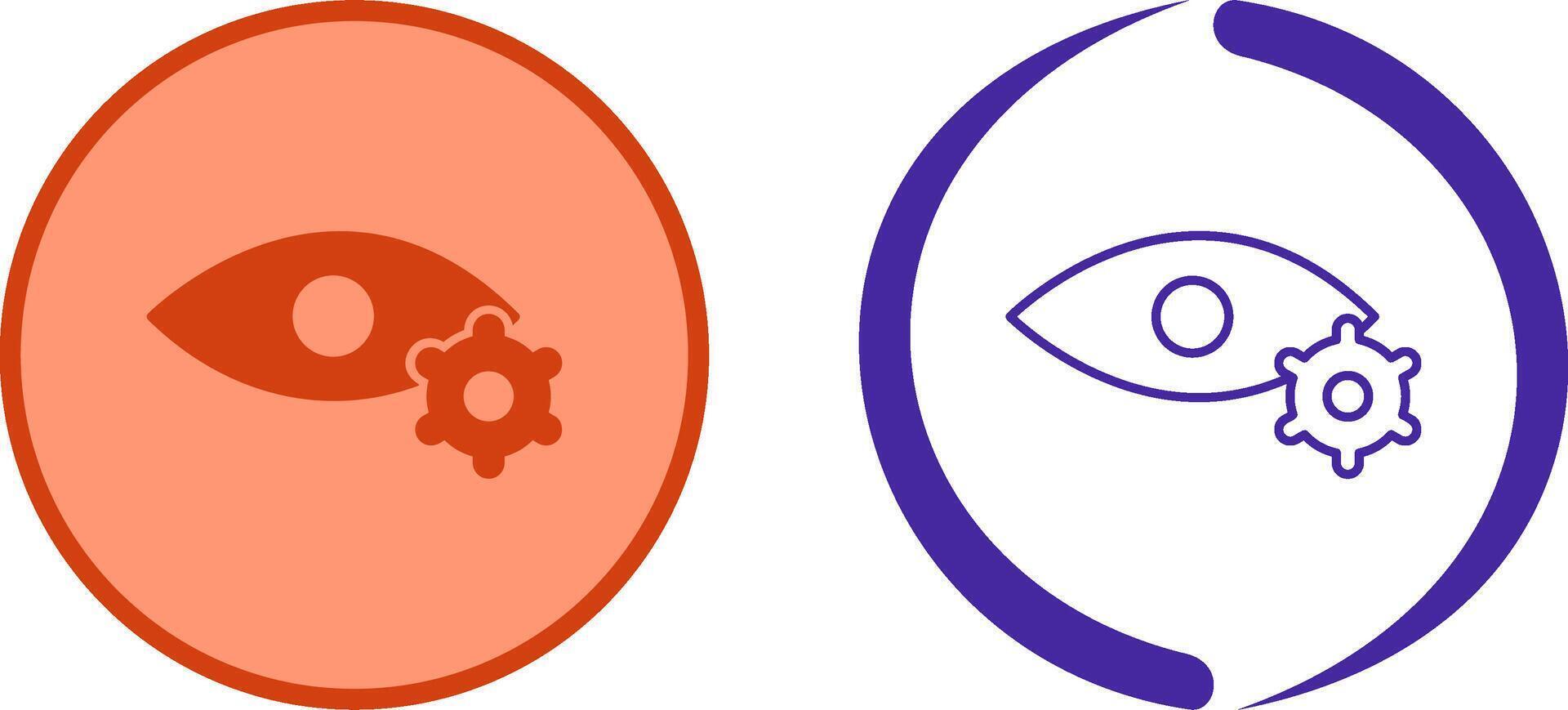 View Settings Icon Design vector
