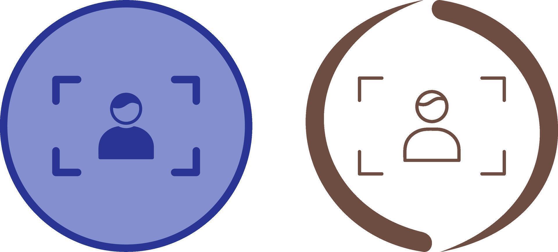 Unique Focus Icon Design vector