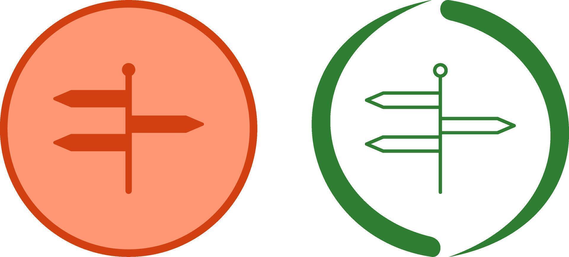 Directions Icon Design vector