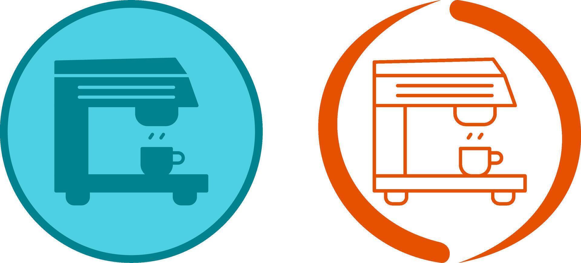 Coffee Machine Icon Design vector