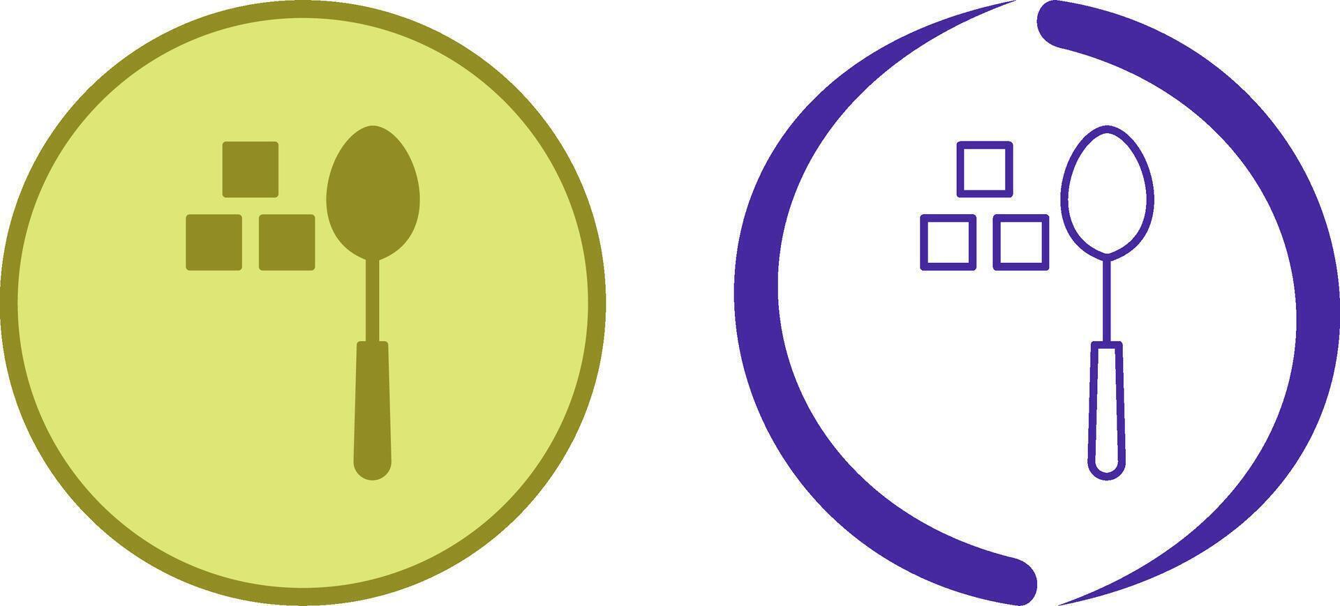 Sugar Icon Design vector