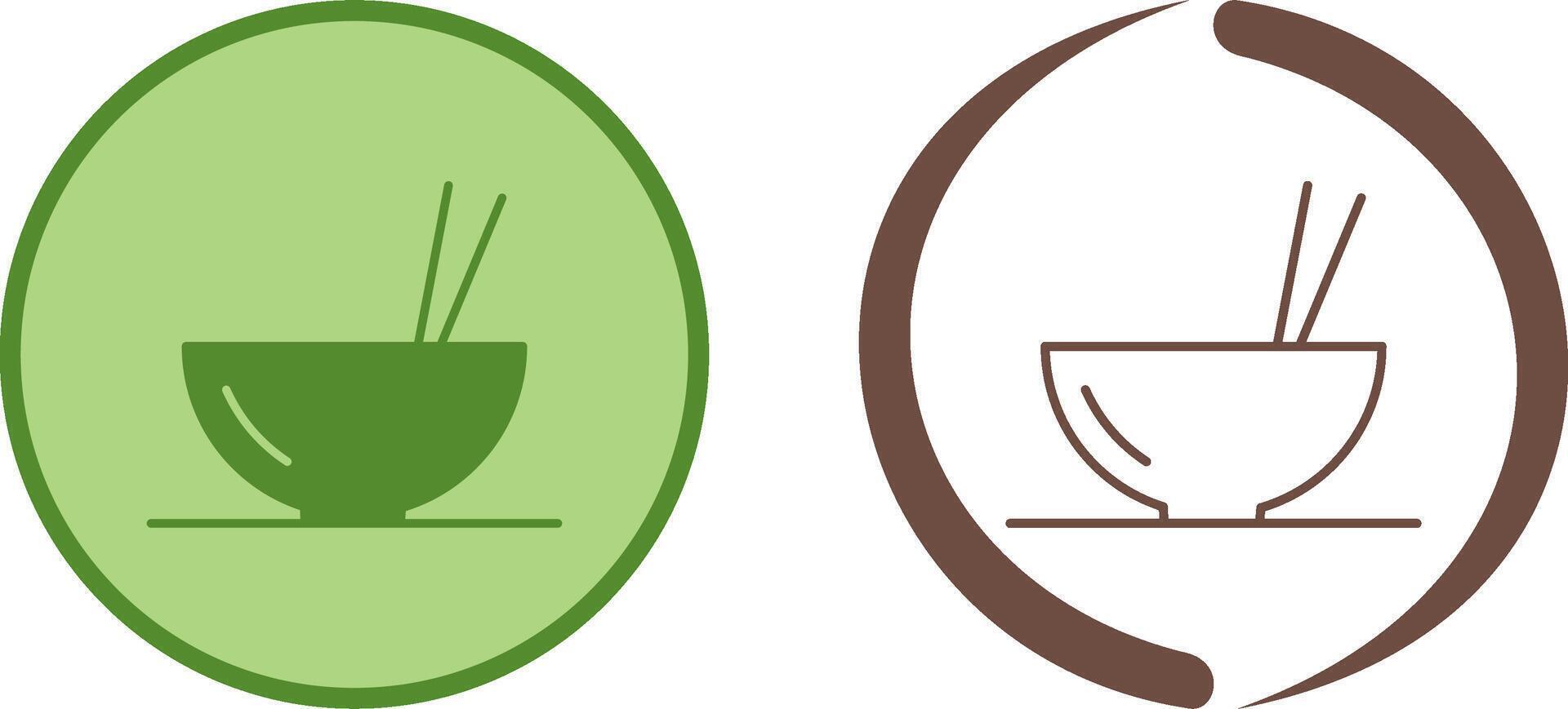 Unique Food Icon Design vector