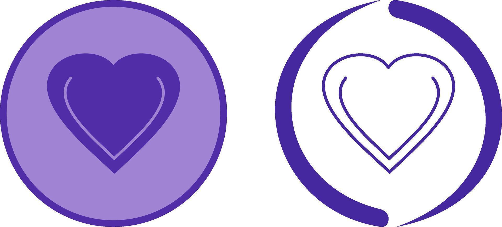 Unique Favorite Icon Design vector