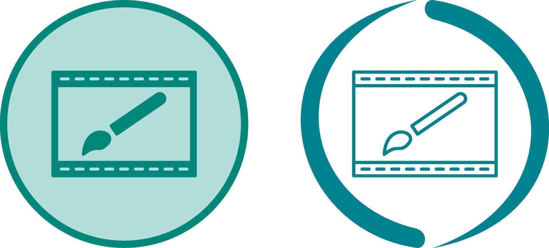 Unique Website Design Icon Design vector