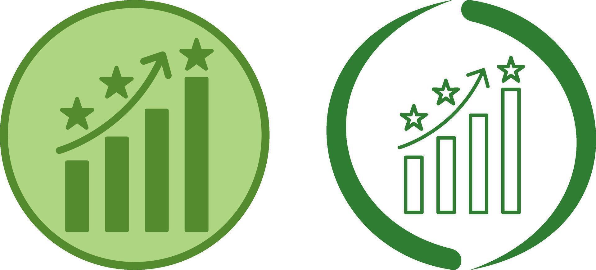 Unique Reputation Management Icon Design vector