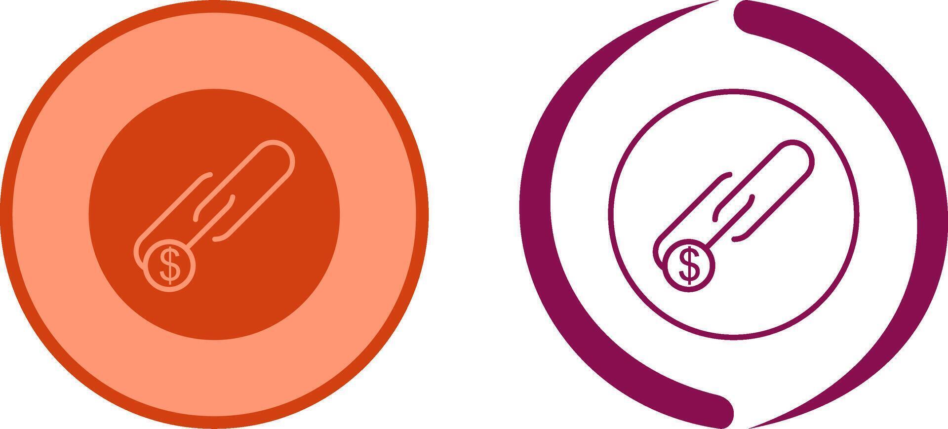 Unique Link Sales Icon Design vector