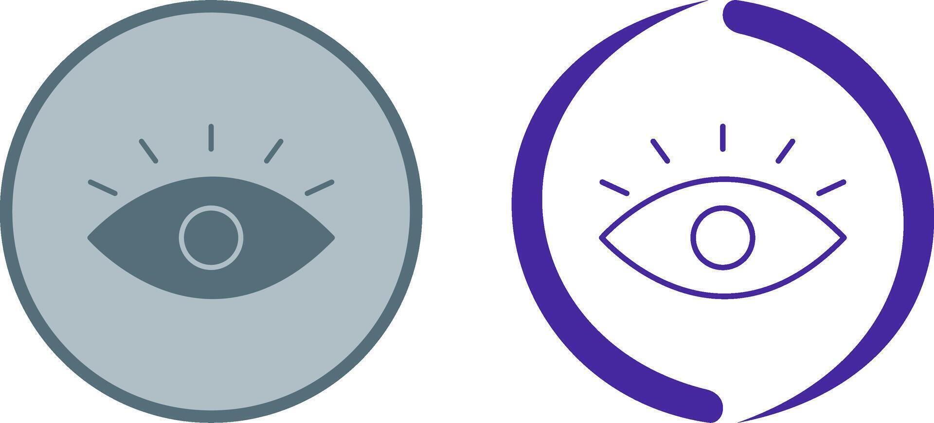 Eye Icon Design vector