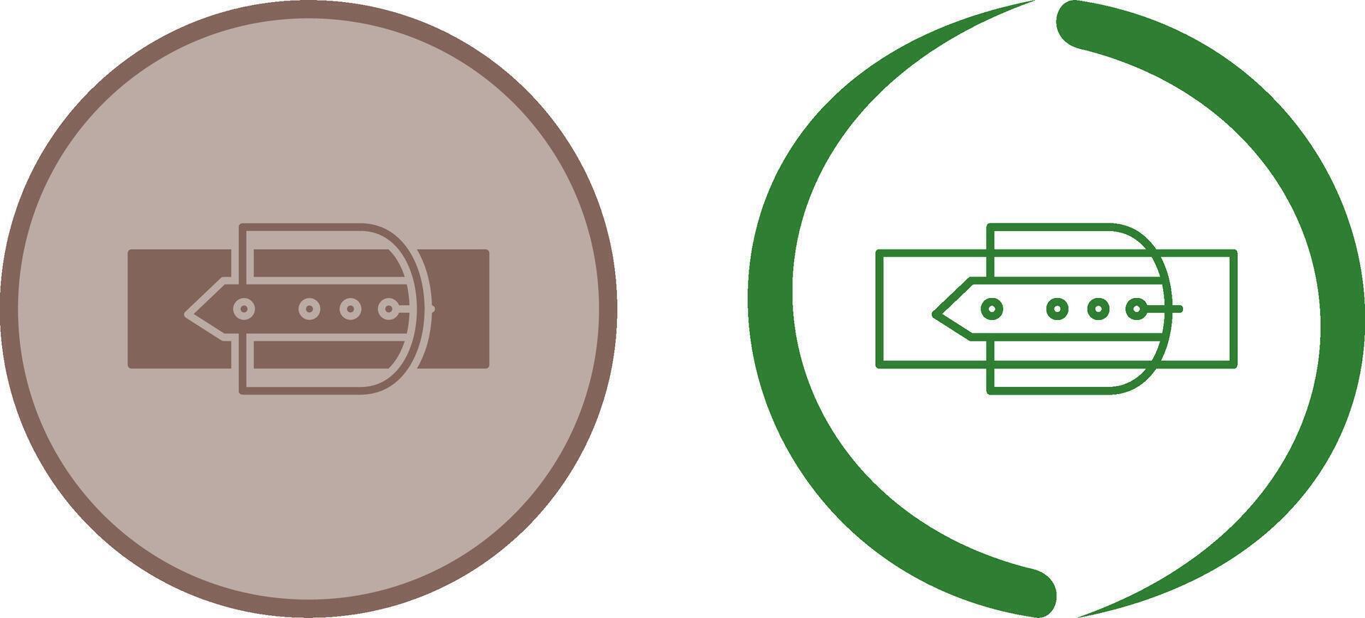 Belt Icon Design vector