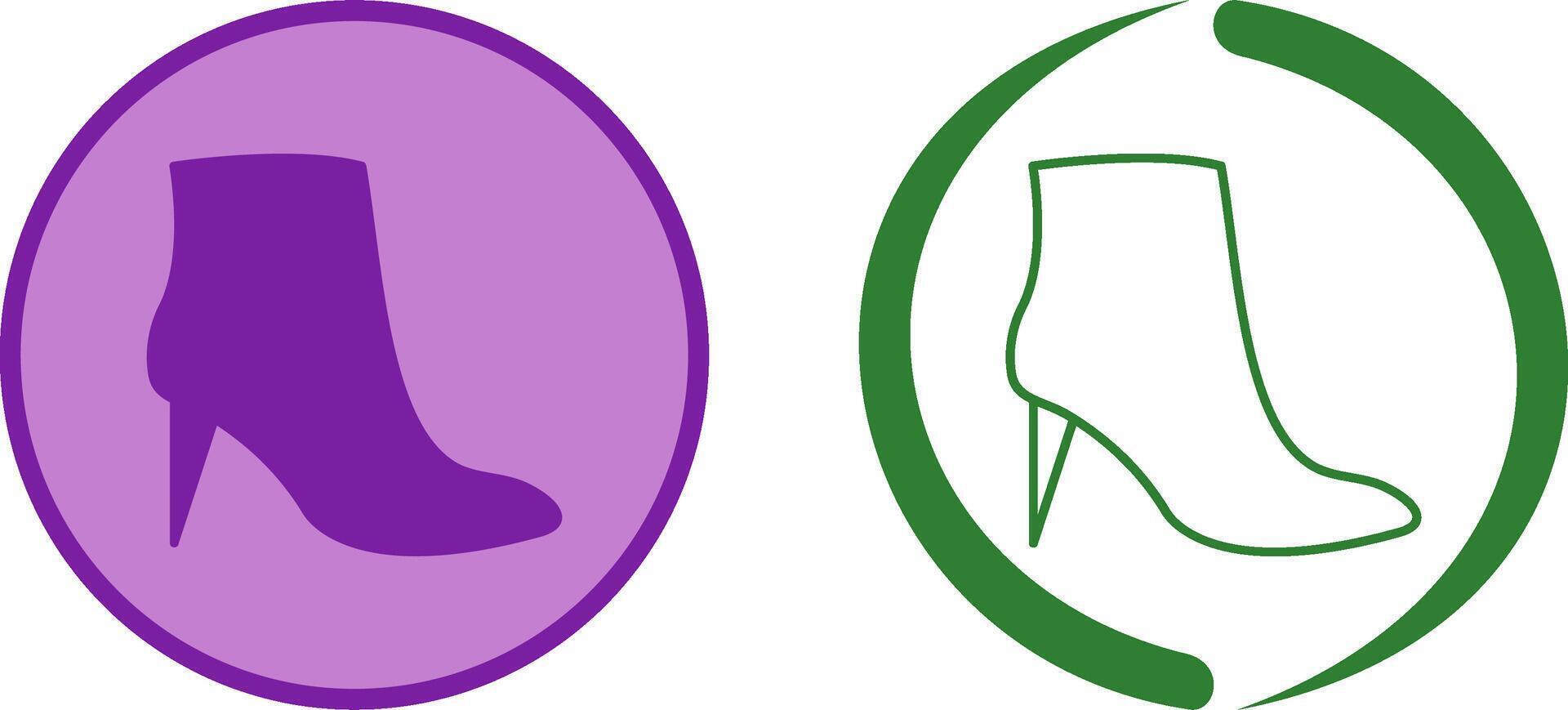 Stilletos Icon Design vector