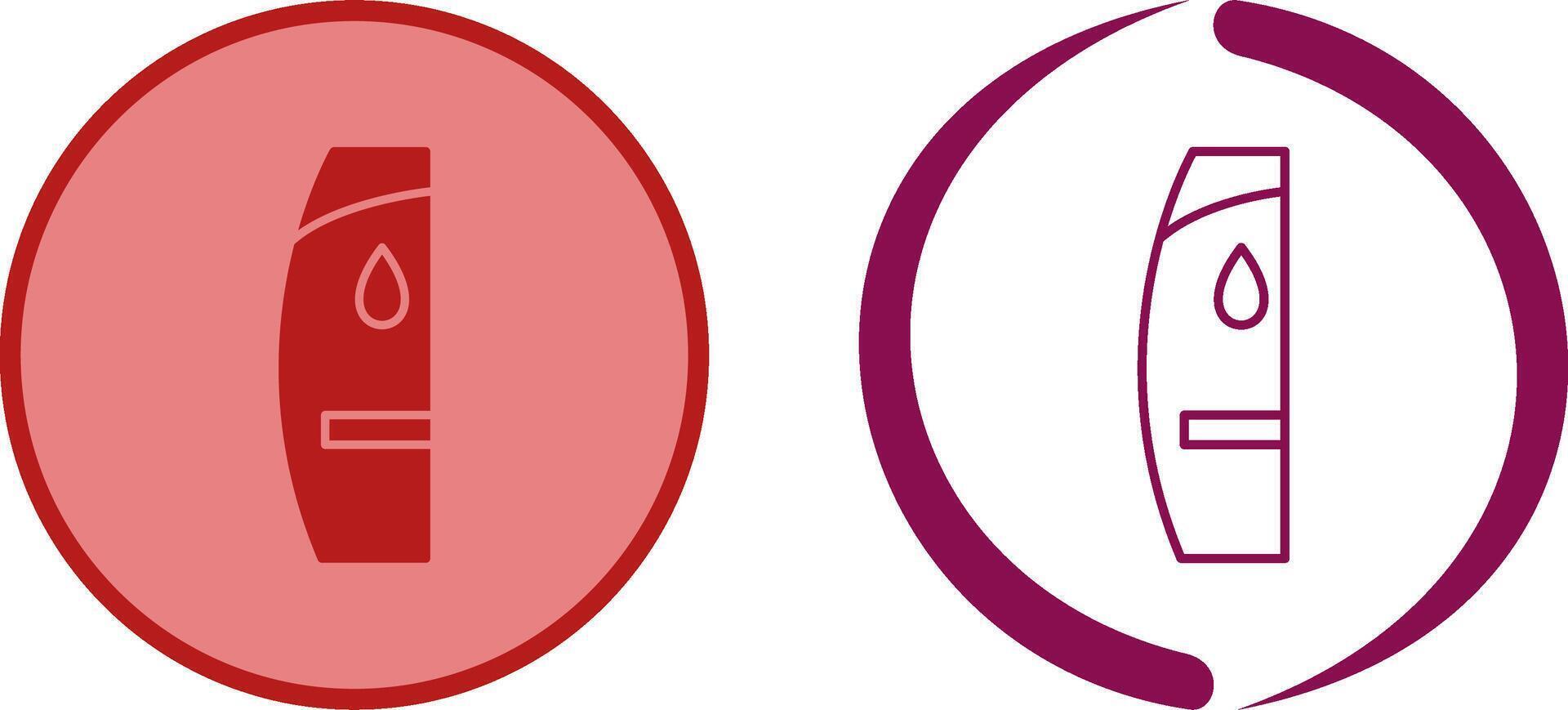 Shampoo Icon Design vector