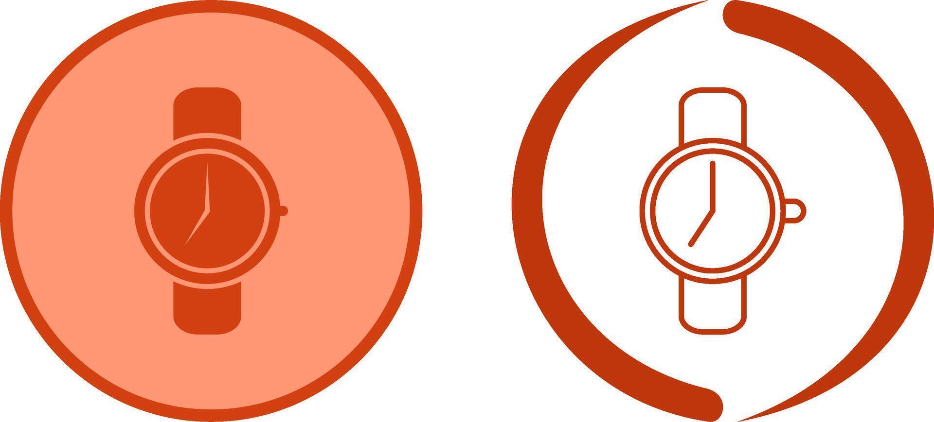 Watch Icon Design vector