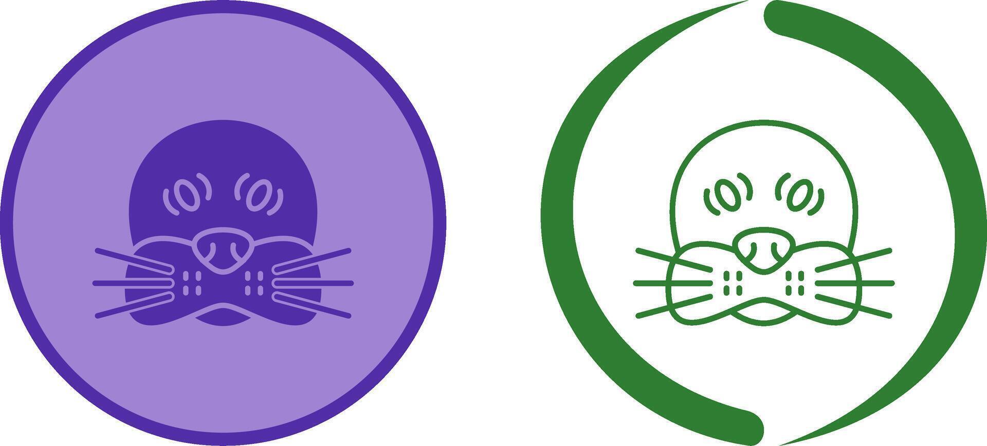 Seal Icon Design vector