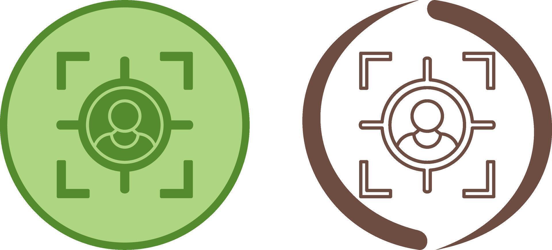 Target Icon Design vector