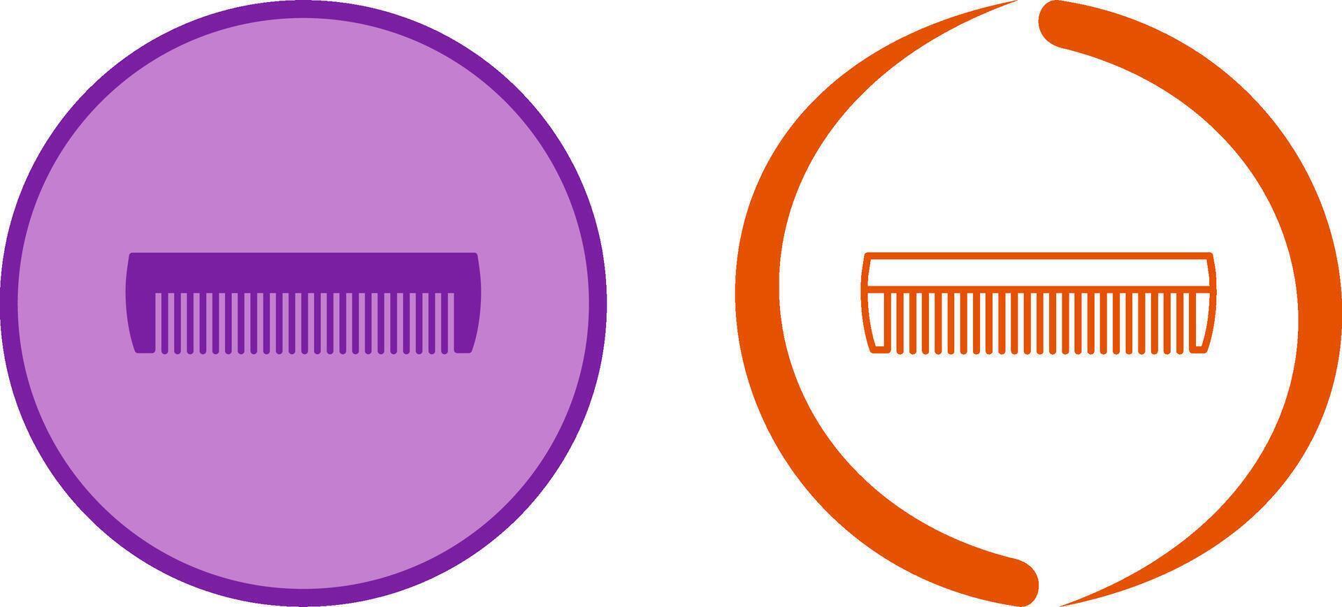 Comb Icon Design vector