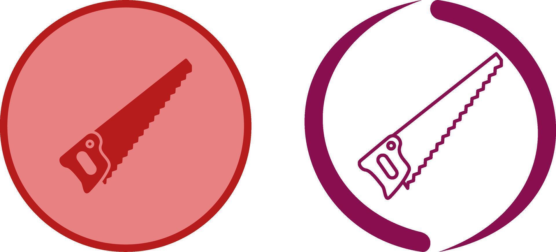Saw Icon Design vector