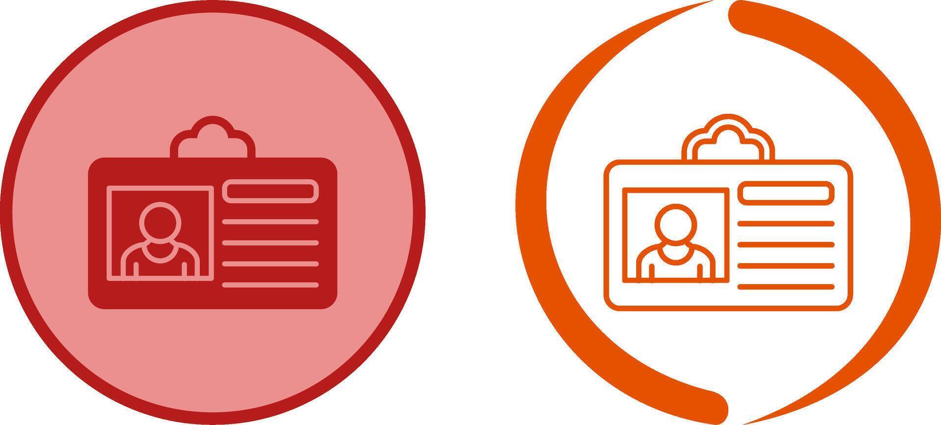 Criminal Card Icon Design vector