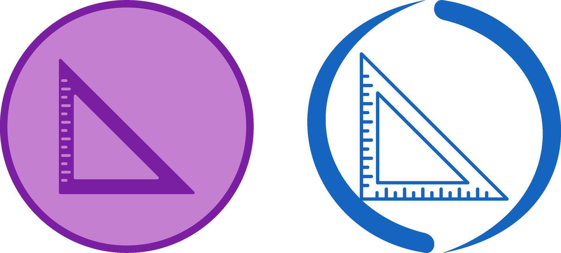 Set Square Icon Design vector