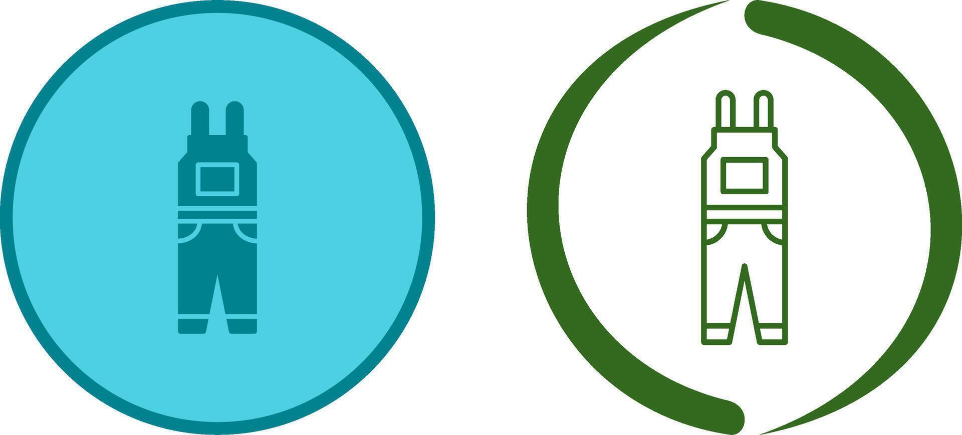 Jumpsuit Icon Design vector