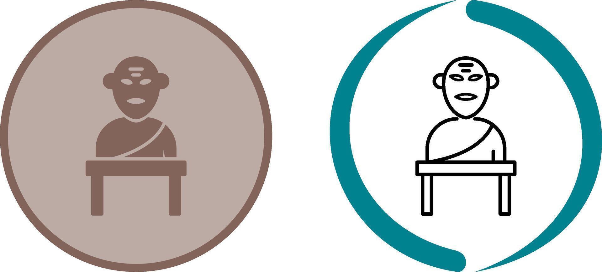 Greek god Icon Design vector