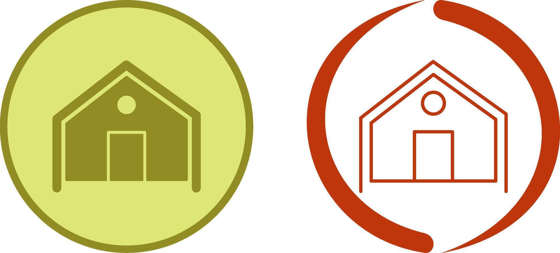 Tent Icon Design vector