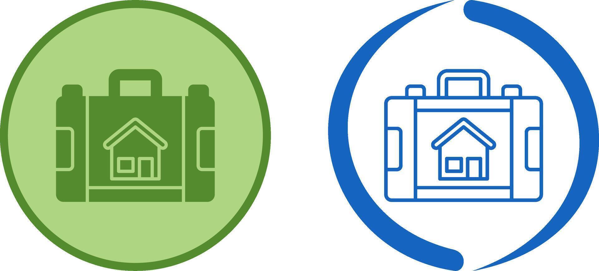 Briefcase Icon Design vector