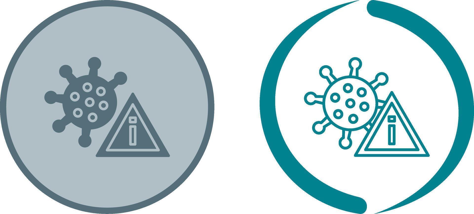 Coronavirus Icon Design vector