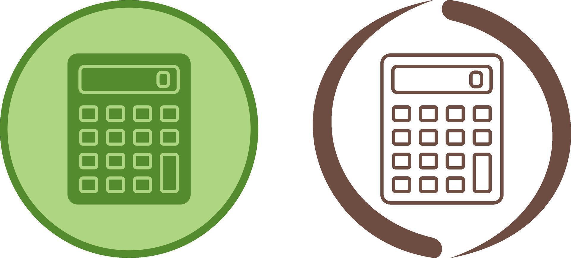 Calculator Icon Design vector