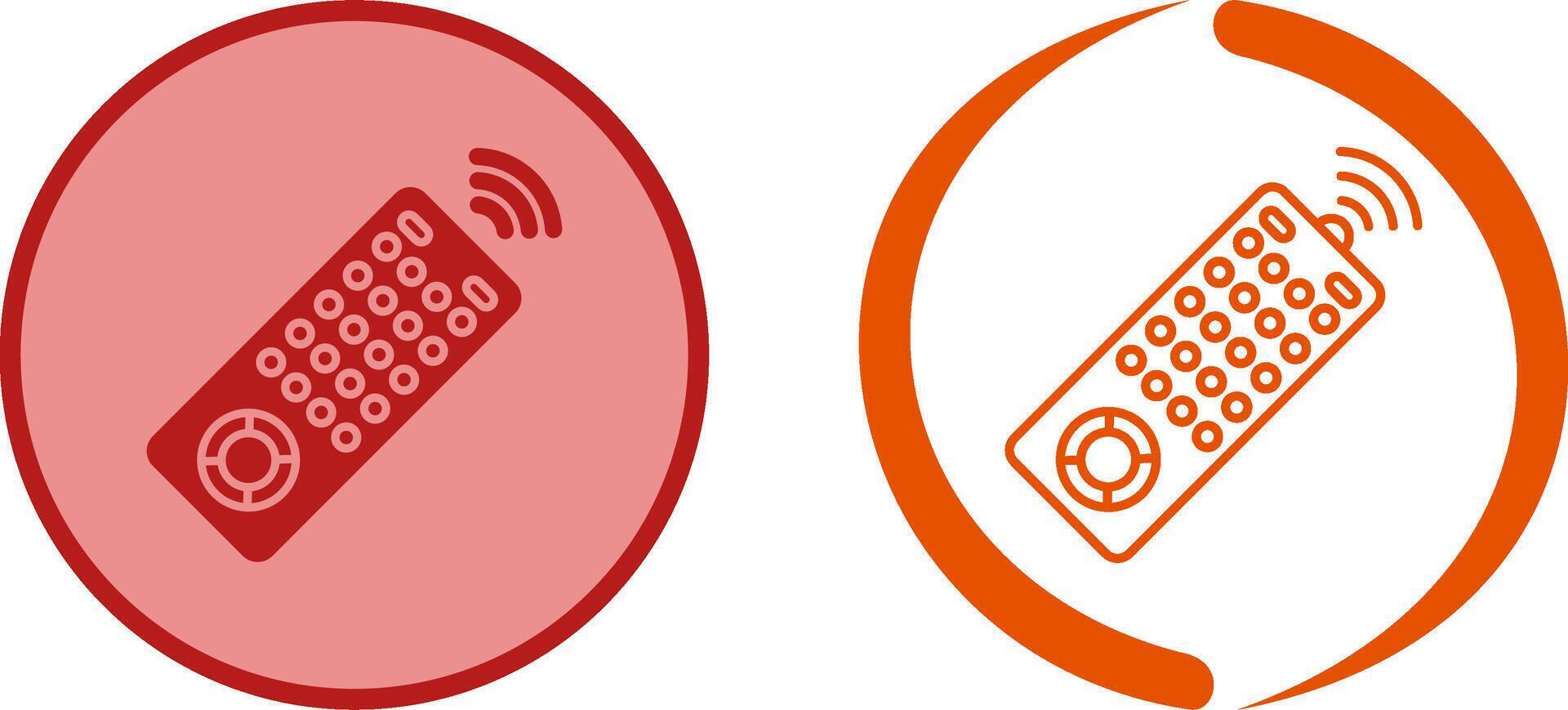 Remote Icon Design vector