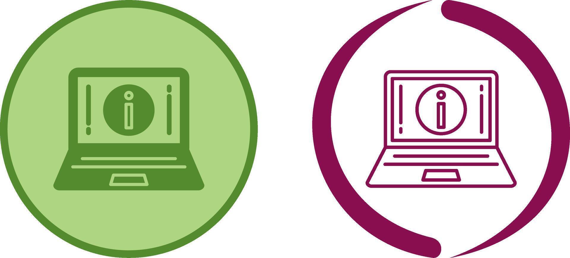 Information Icon Design vector
