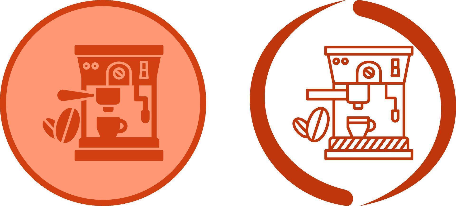 Coffee Machine Icon Design vector