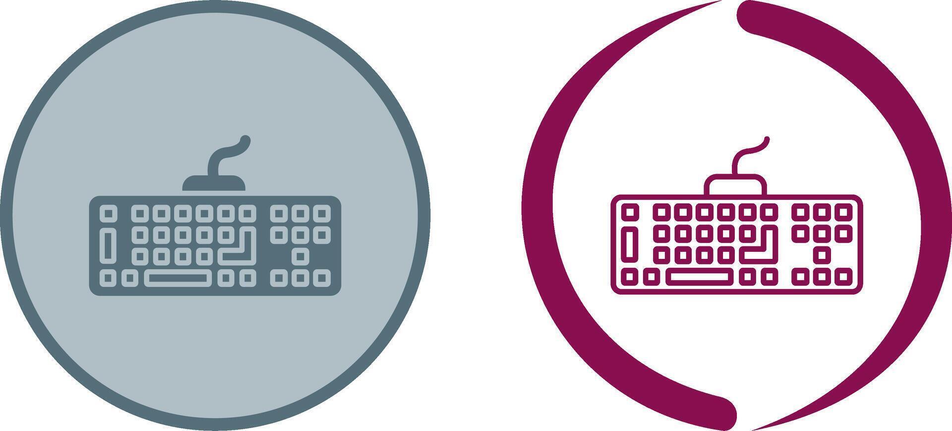 Keyboard Icon Design vector