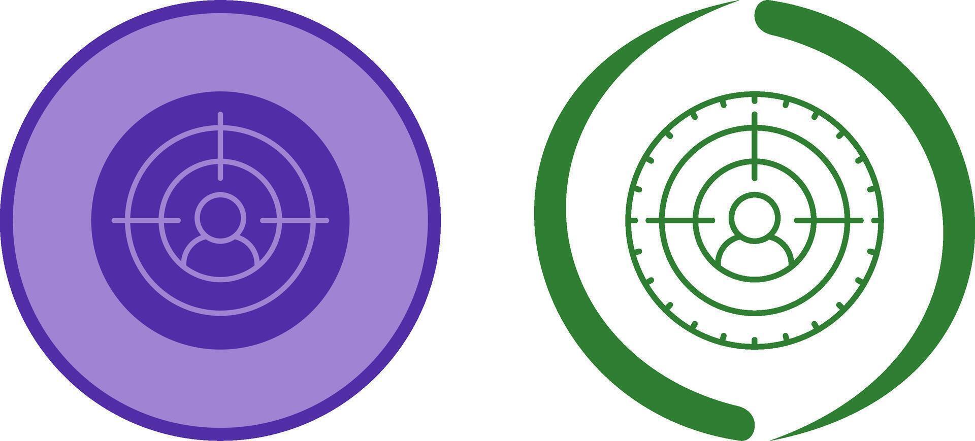 Goal Icon Design vector