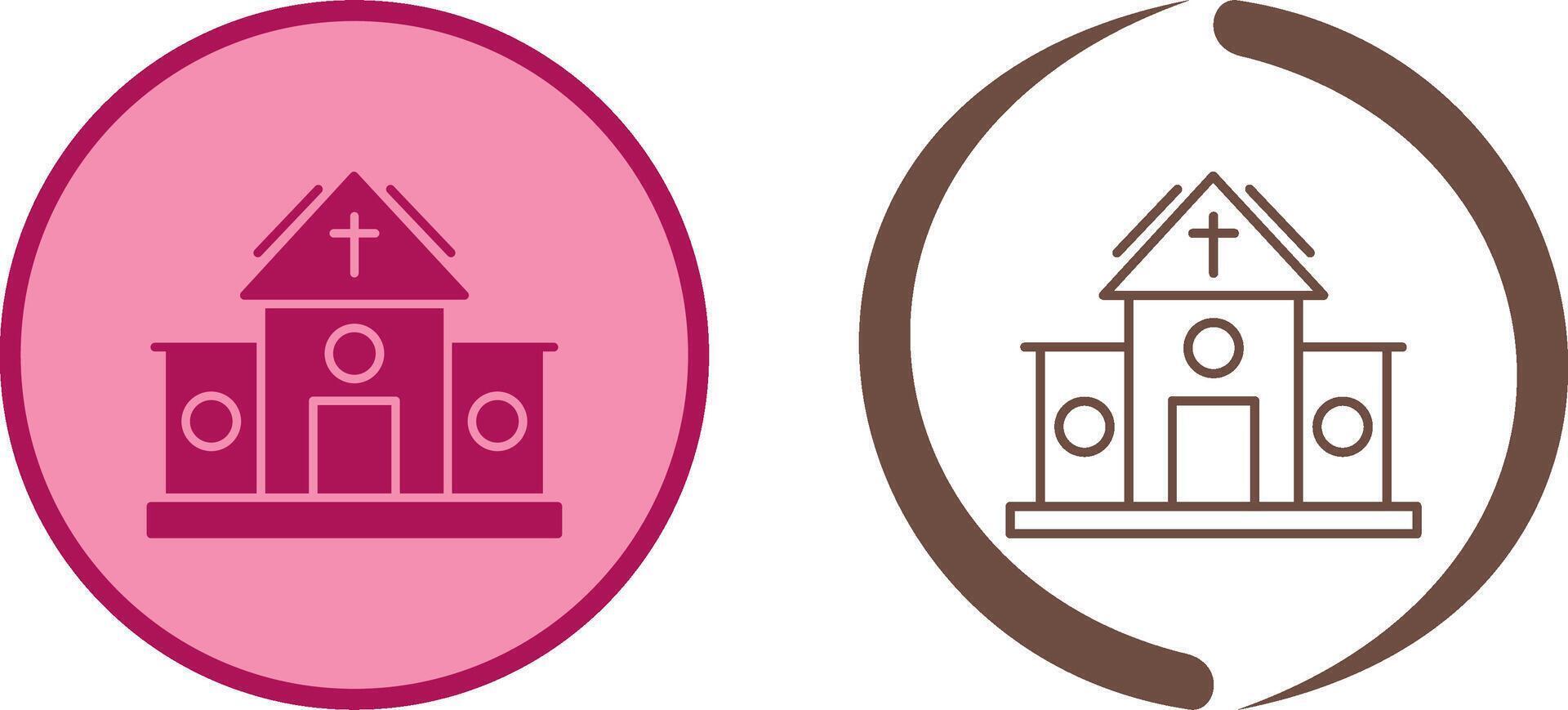 Church Icon Design vector