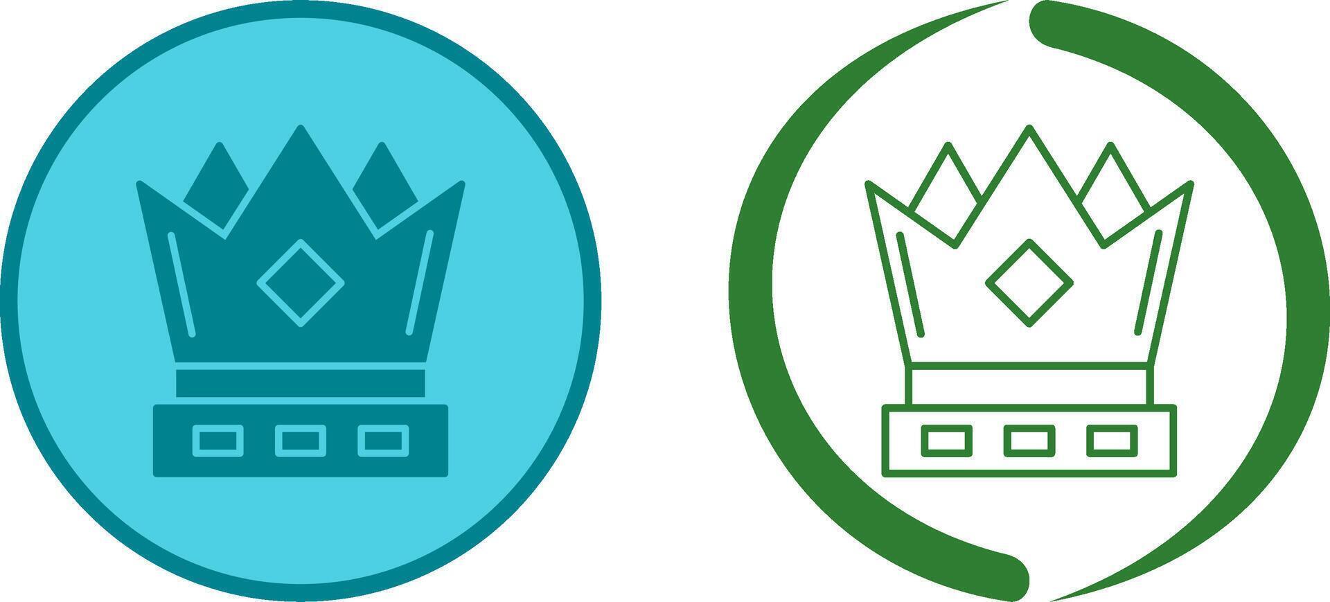 Crown Icon Design vector