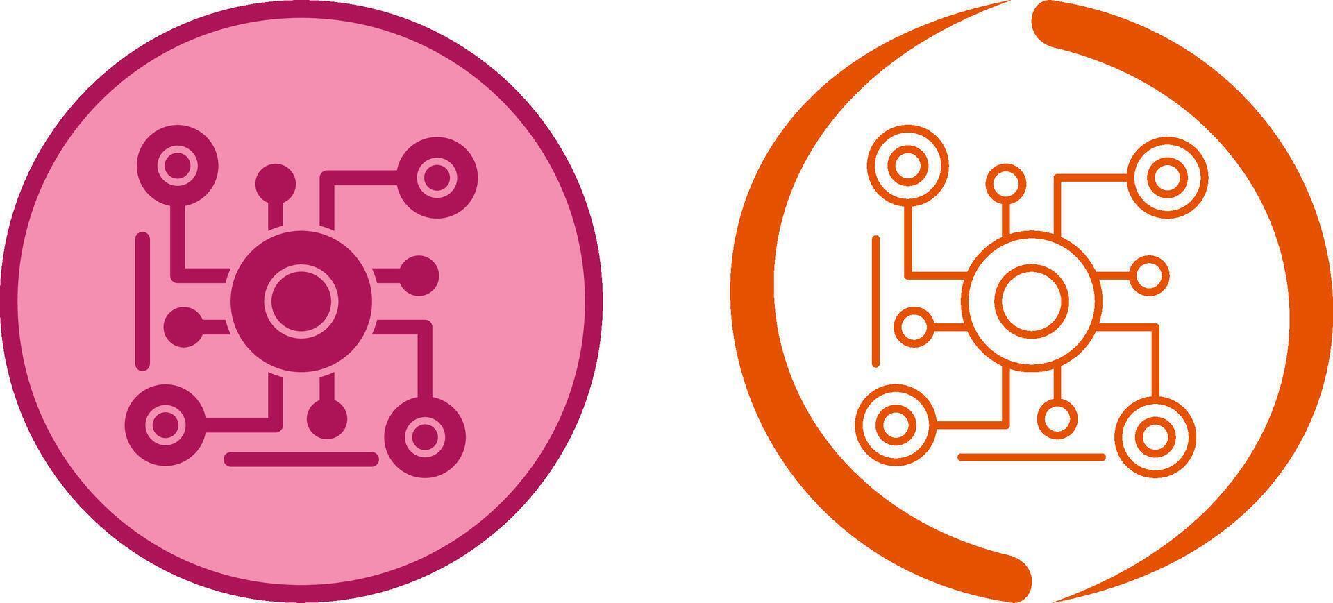 Connection Icon Design vector