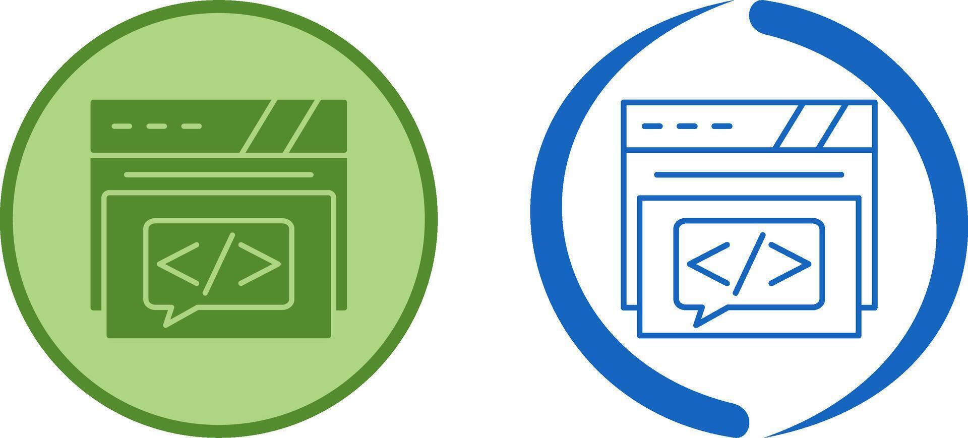 Message Icon Design vector