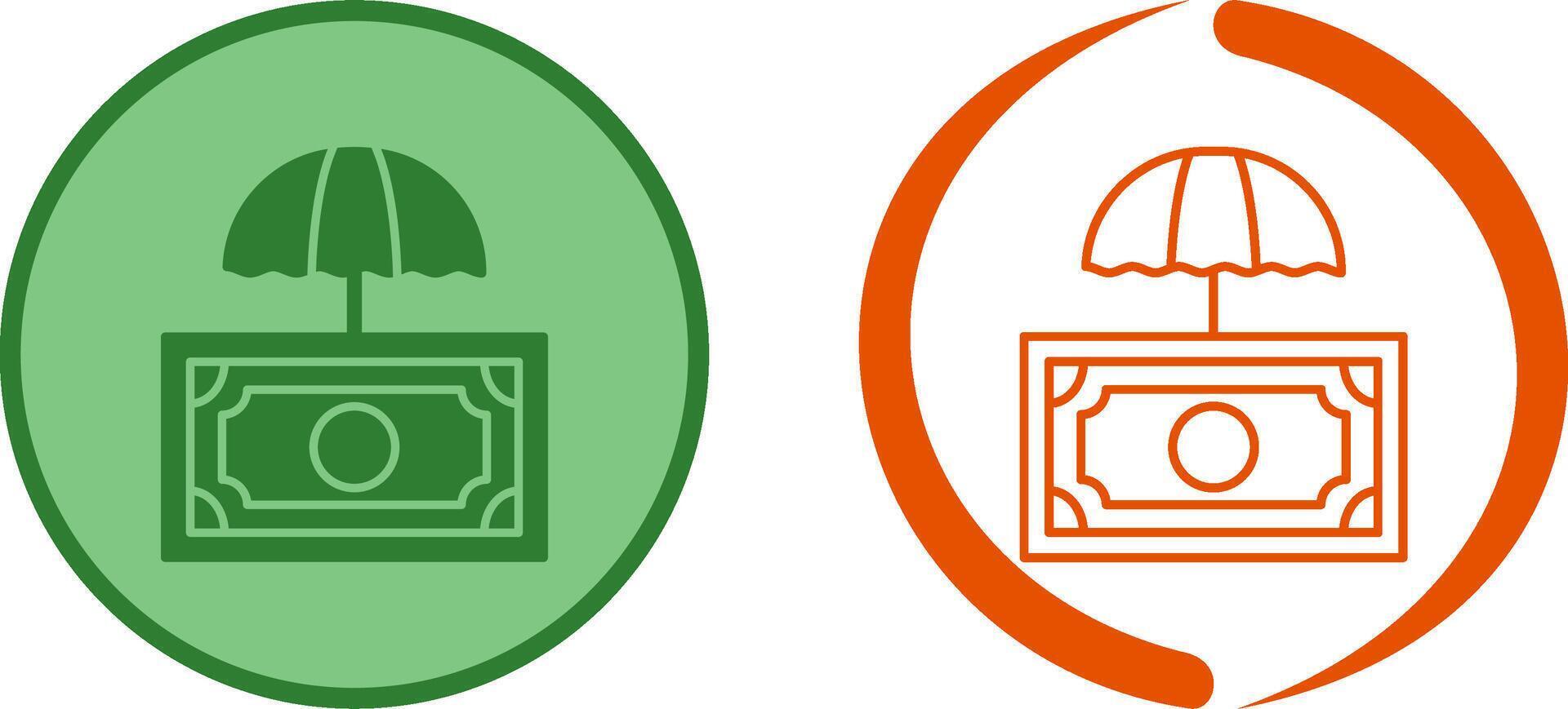 Umbrella Icon Design vector