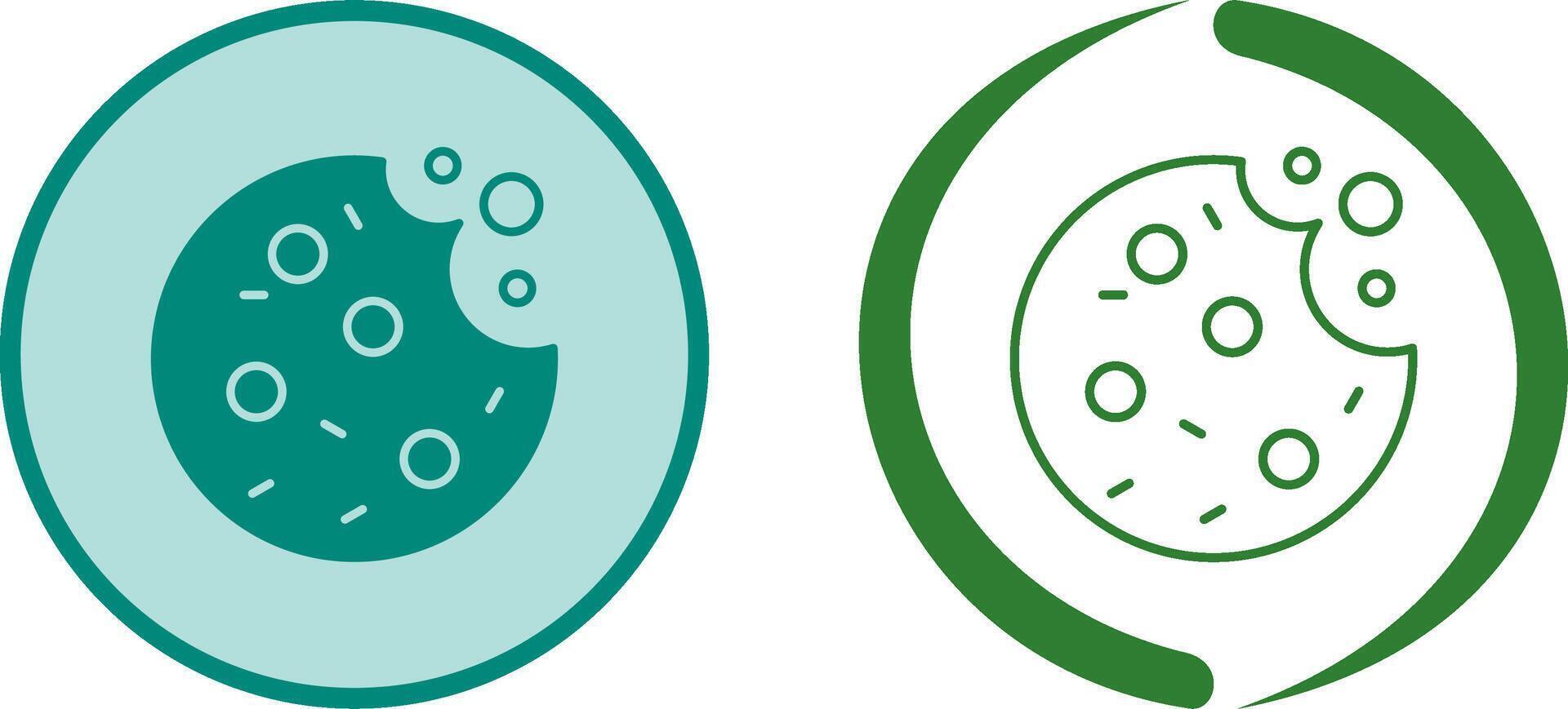 Cookie Icon Design vector
