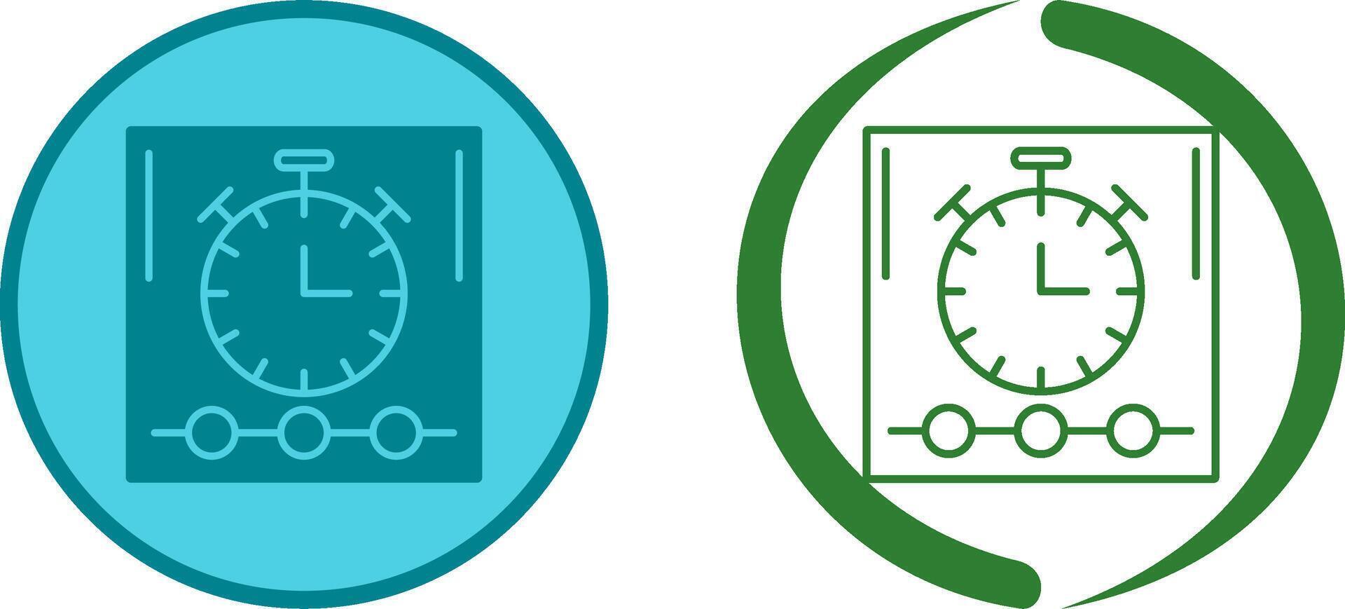 Time Icon Design vector