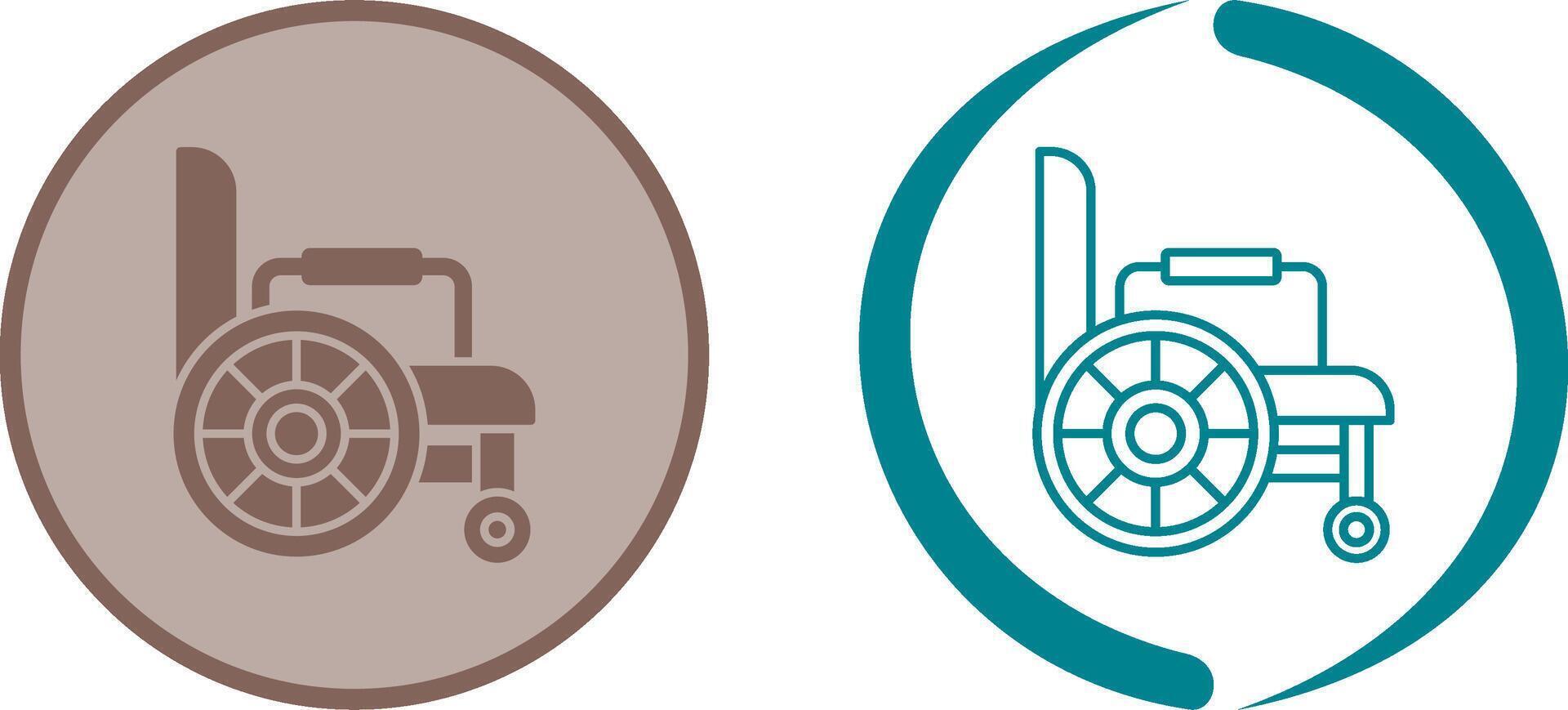 Wheelchair Icon Design vector