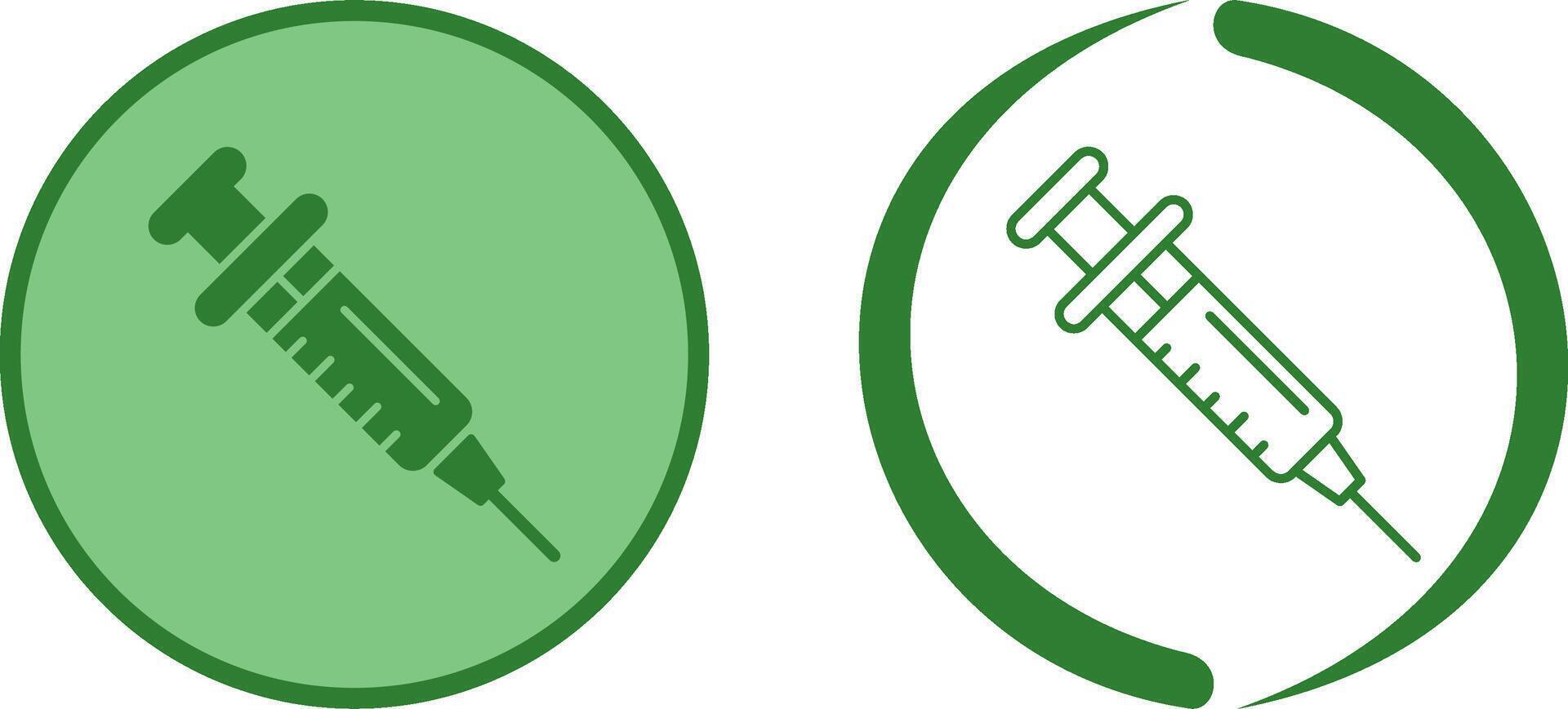 Injection Icon Design vector