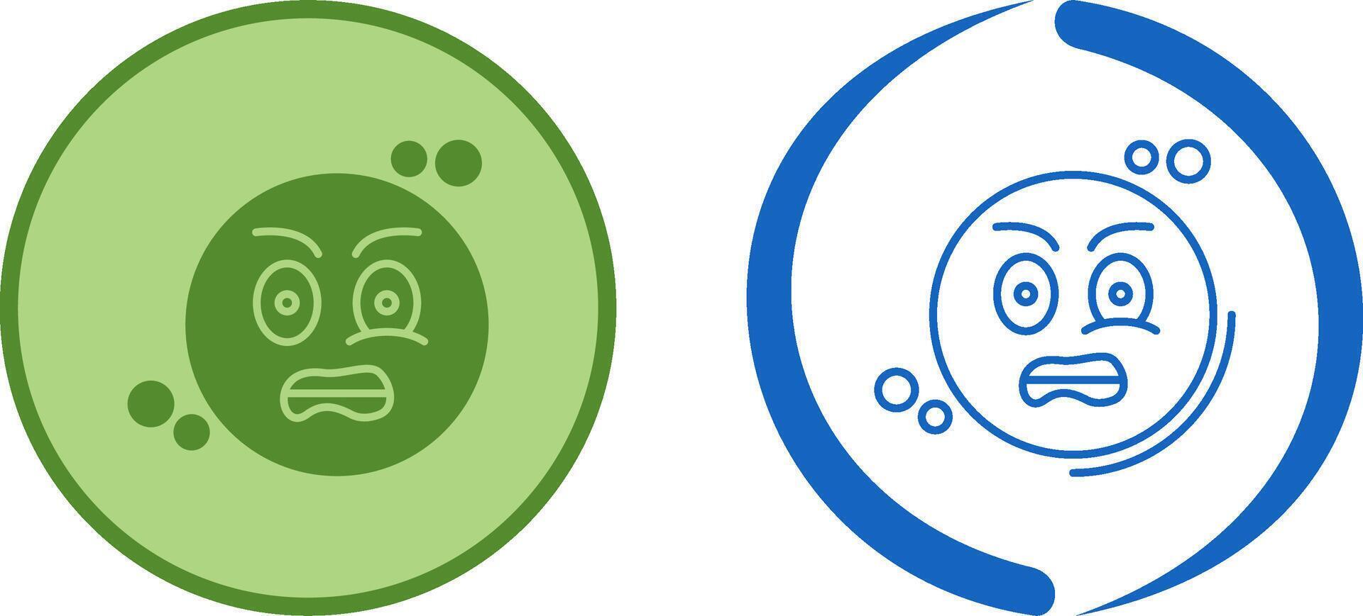Grimacing Icon Design vector