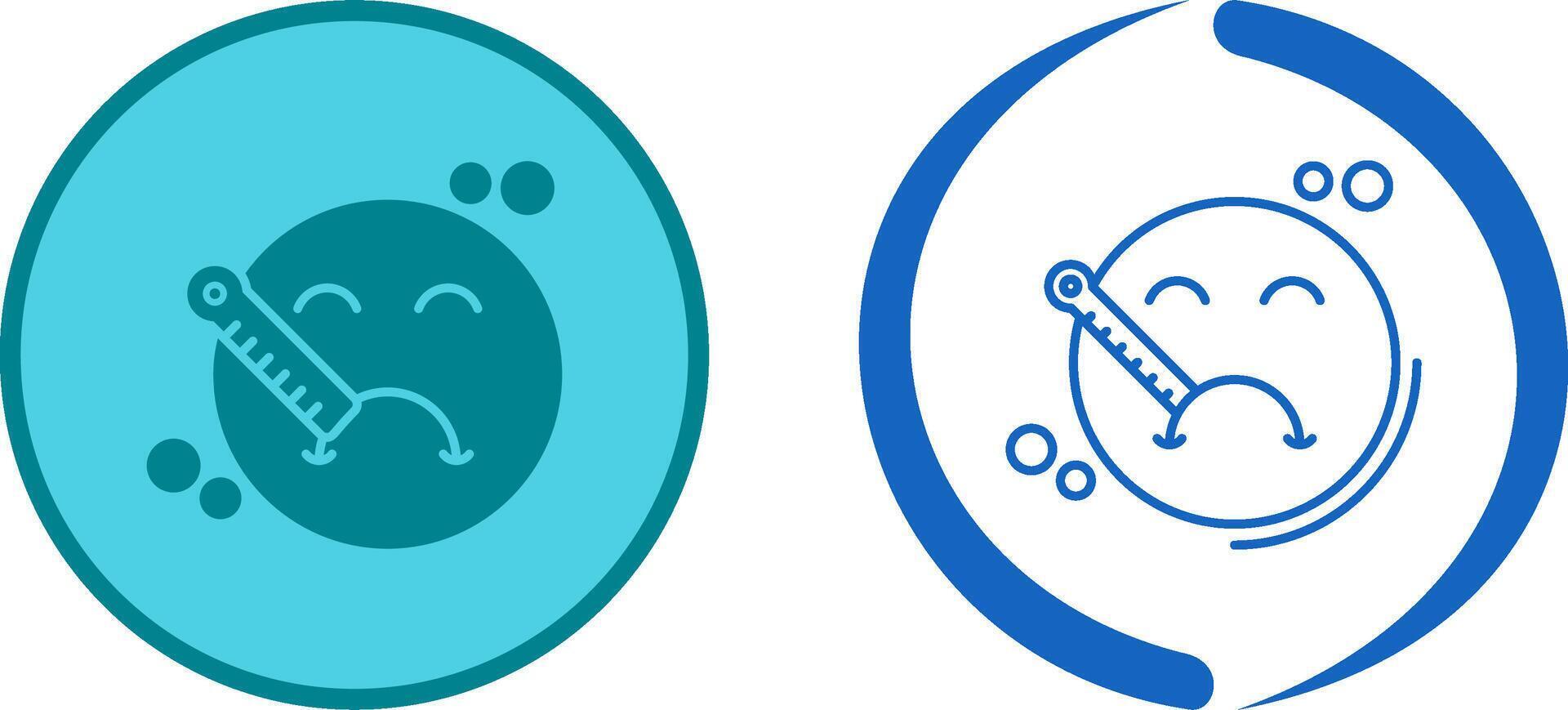 Sick Icon Design vector