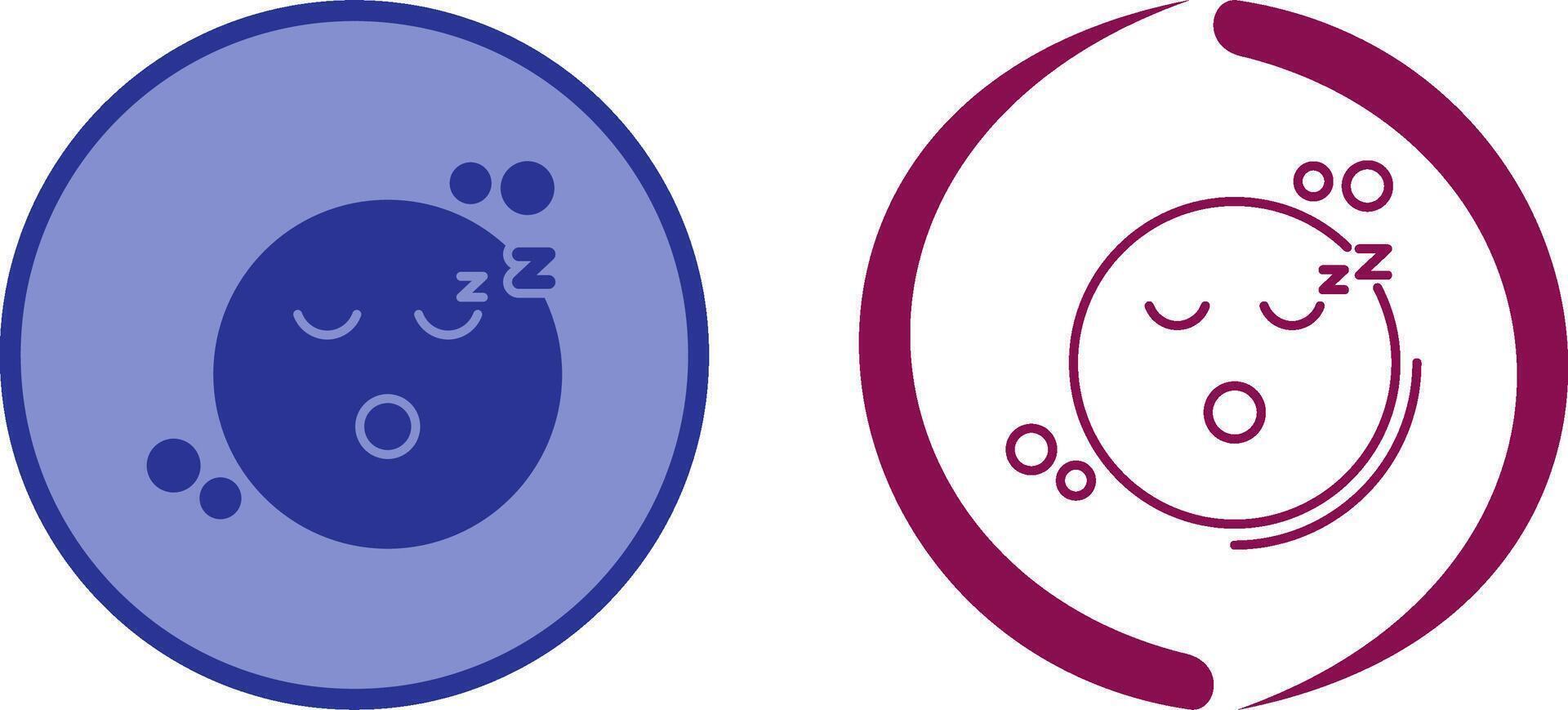 Sleep Icon Design vector