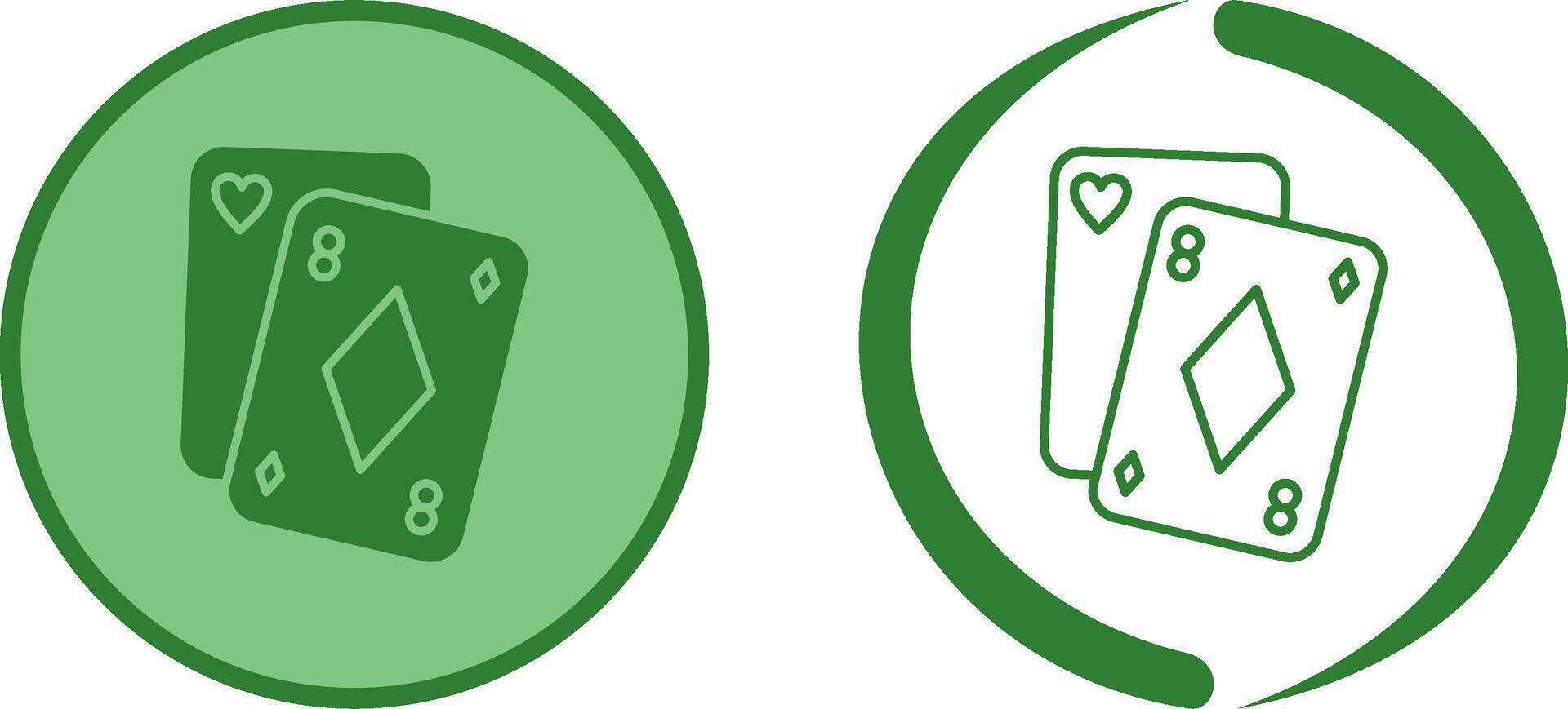 Poker Icon Design vector