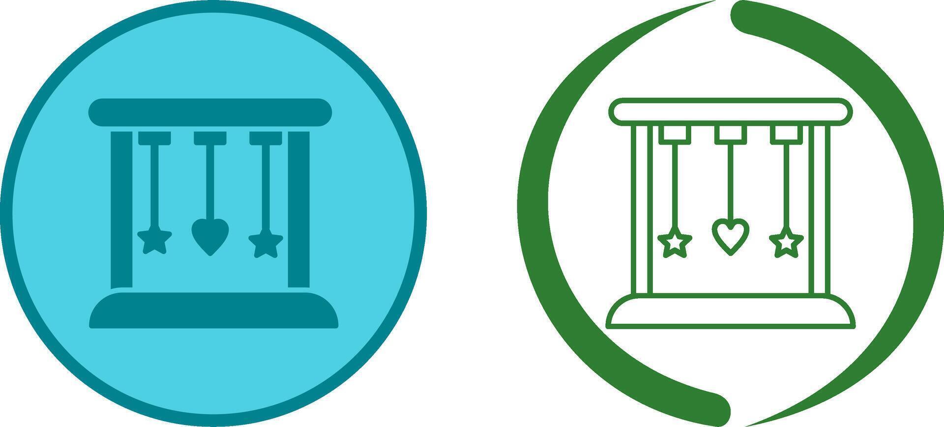 Cradle Icon Design vector
