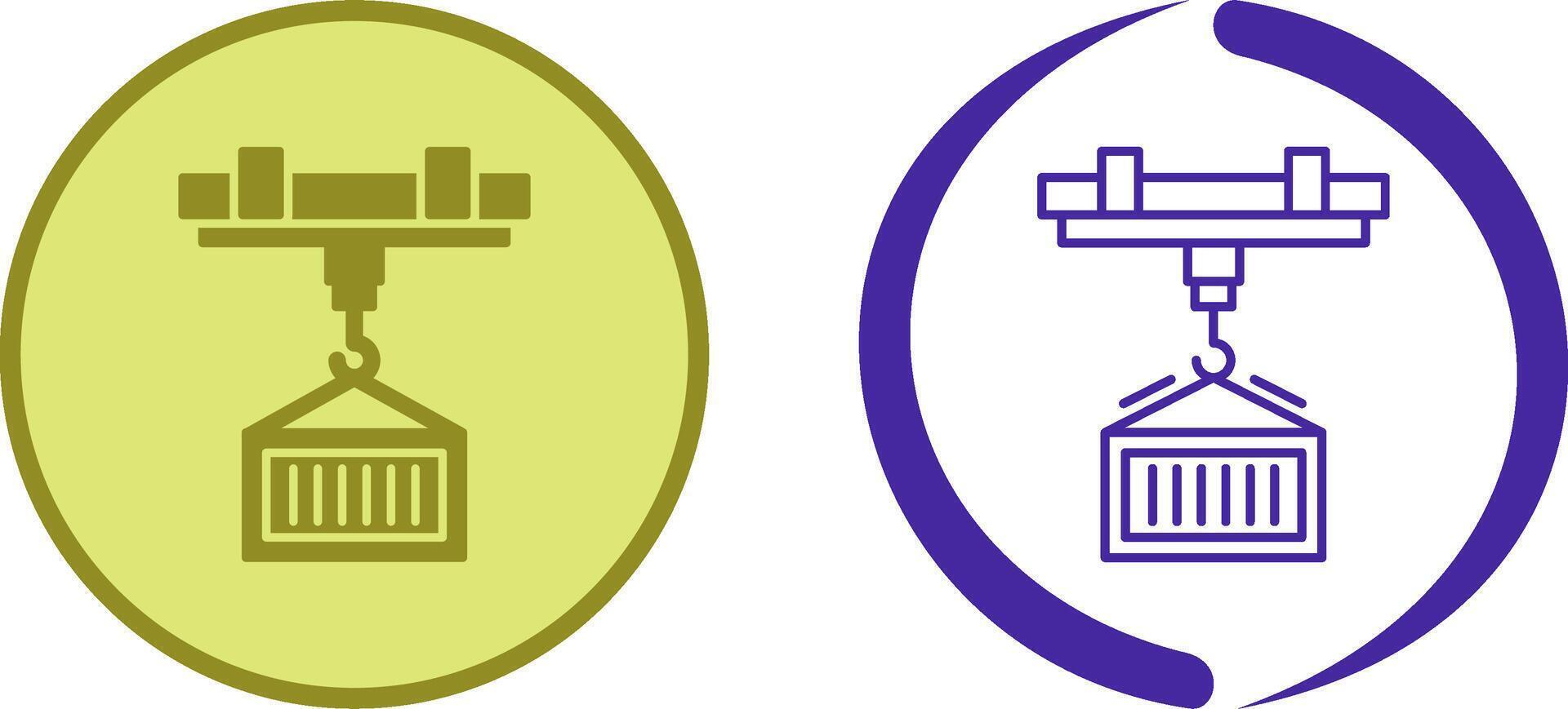 Crane Icon Design vector