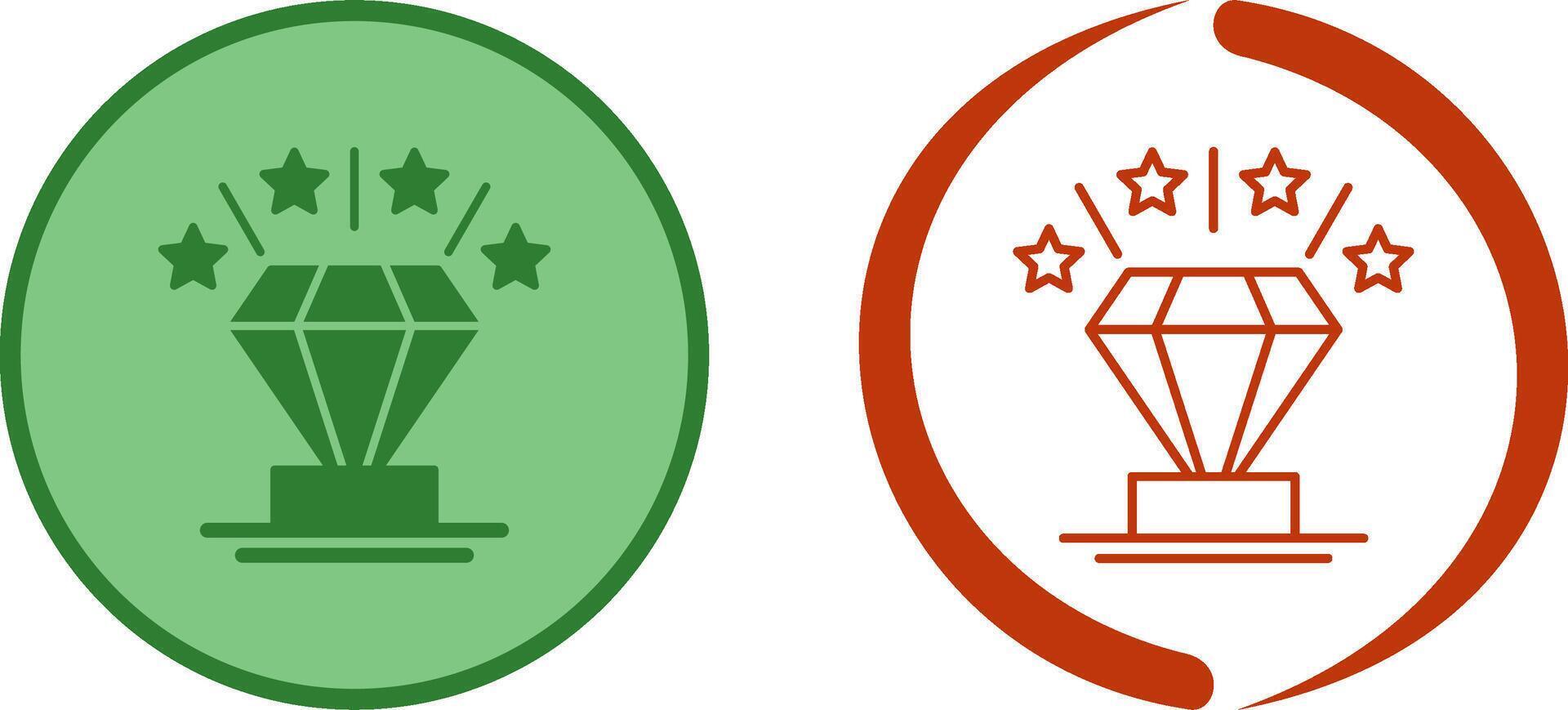Diamond Icon Design vector