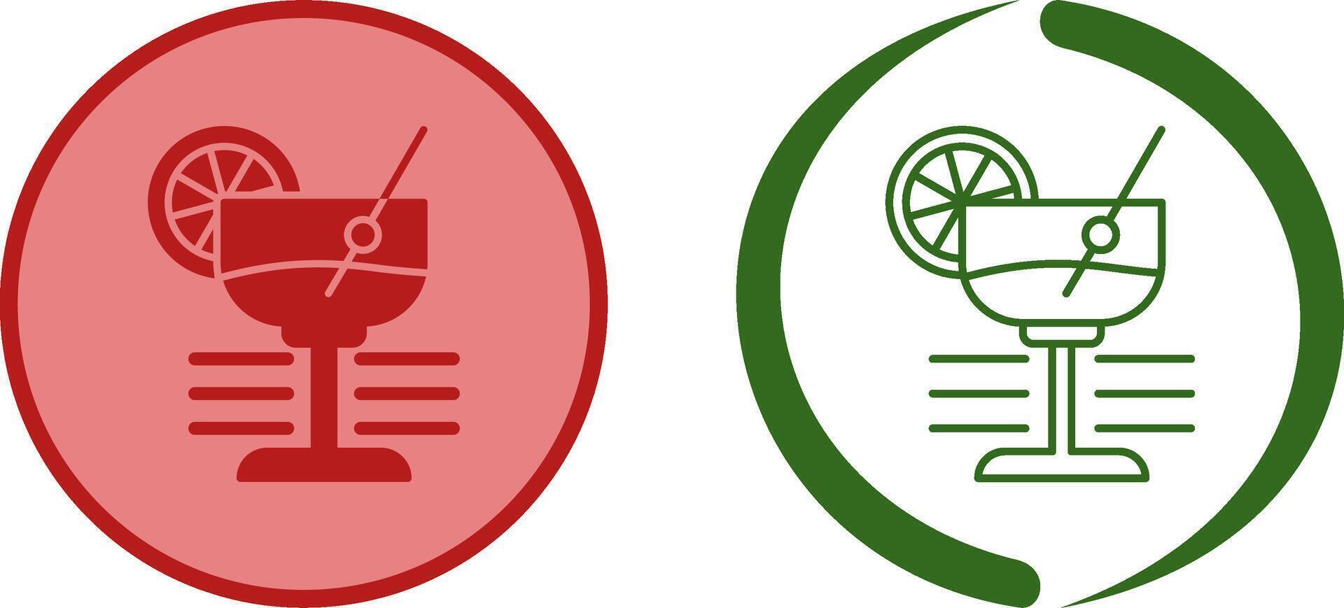 Martini Icon Design vector