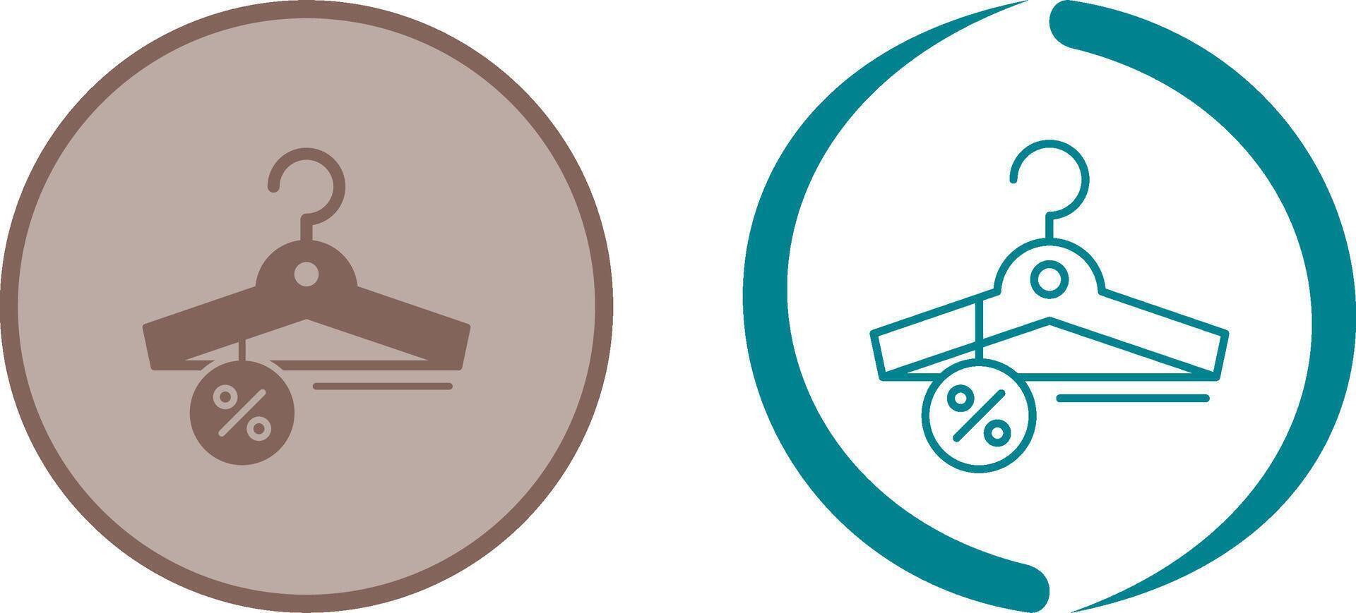 Hanger Icon Design vector